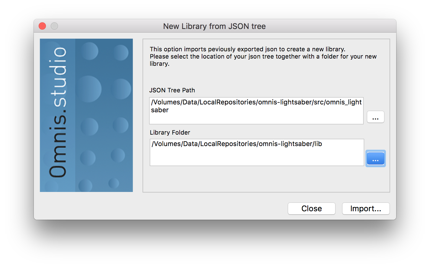New lib JSON tree